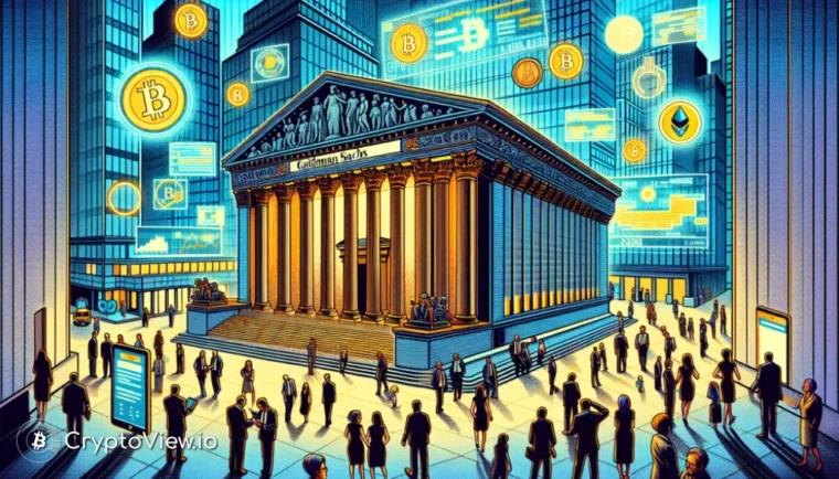 A Goldman Sachs está Apostando Alto em Criptomoedas?