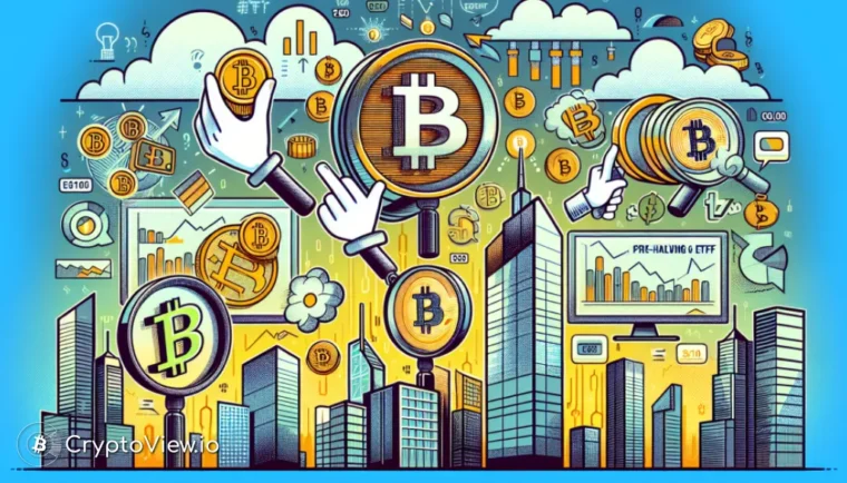 比特币ETF是否能缓解减半前的下跌？