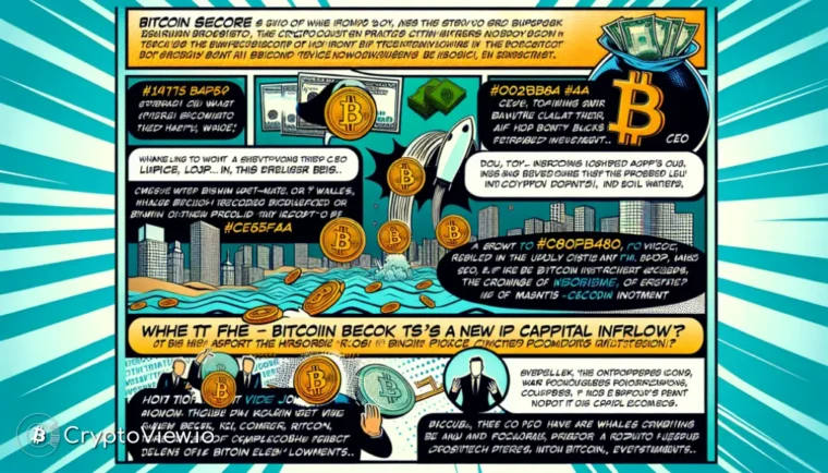 비트코인이 전례 없는 투자 흐름을 보이고 있습니까?