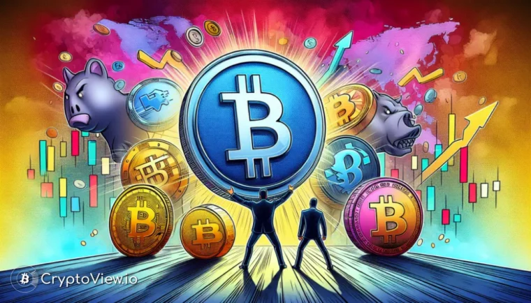 A Dominância do Bitcoin está em Ascensão?