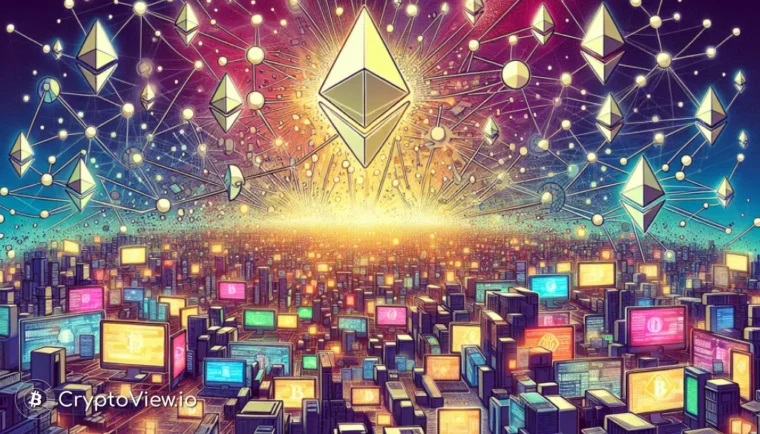 Heeft Ethereum een nieuwe validatiepiek bereikt?