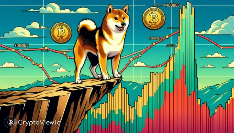 Shiba Inu가 중요한 하락을 접하고 있는가?