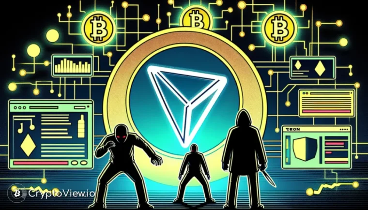 Er TRON Førende inden for Misbrug af Krypto?