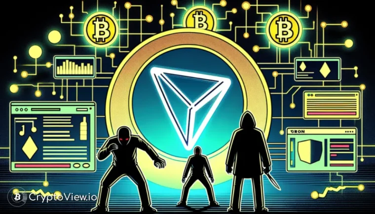 Leder TRON an i krypto-misbruk?