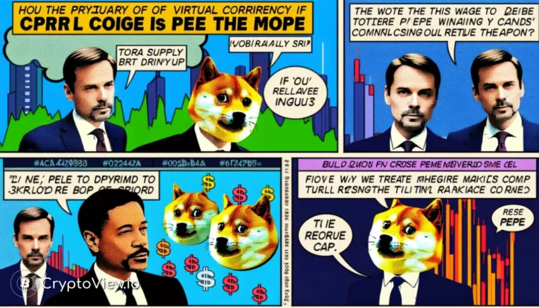 PEPE이 미메 코인 레이스에서 시바 이누를 앞질러 갈 수 있을까?