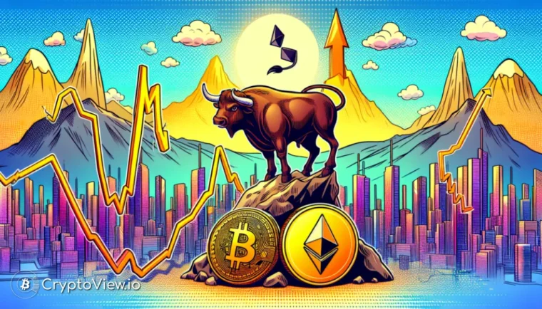 Hva er toppen av oksemarkedet for BTC og ETH?