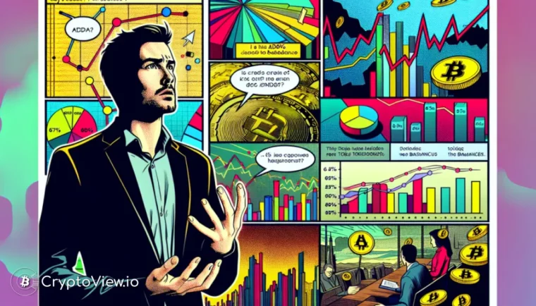 Waarom ondervindt Cardano een daling in april?