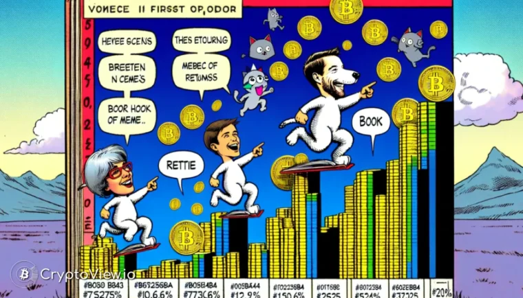 How Did Meme Coins Fare in Early 2024?