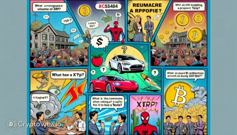 Står overfor den 1 million dollar investeringsdilemmaet: XRP eller Tesla?
