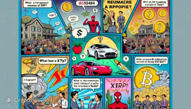 面对100万美元投资困境：XRP还是特斯拉？