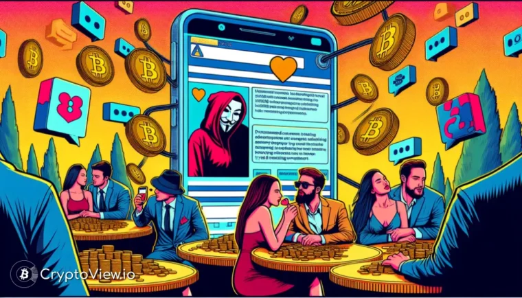암호화폐 로맨스 사기 증가 중?