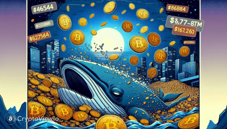 Hva skjer når Bitcoin-hvaler rører seg?