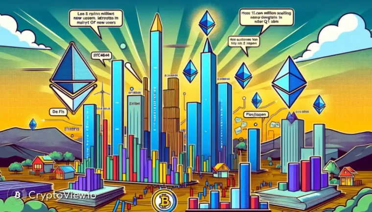 ¿Por qué Ethereum y Polygon lideran en crecimiento de usuarios?