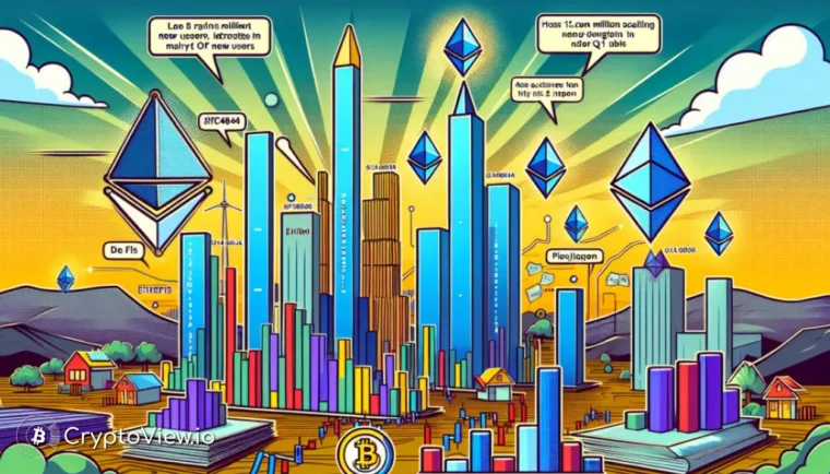 Pourquoi Ethereum et Polygon sont-ils en tête de la croissance des utilisateurs ?