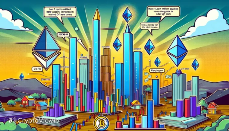 Hvorfor leder Ethereum og Polygon i brukervekst?