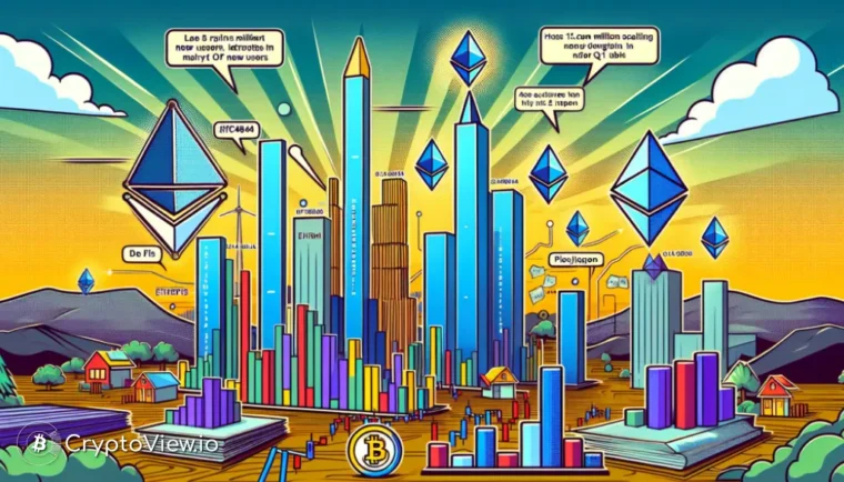 Por Que Ethereum e Polygon Estão Liderando em Crescimento de Usuários?