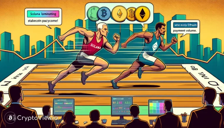 هل تتفوق سولانا على إثريوم في معاملات العملات المستقرة؟