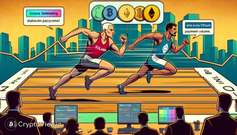 Solana dépasse-t-elle Ethereum dans les transactions de stablecoins ?