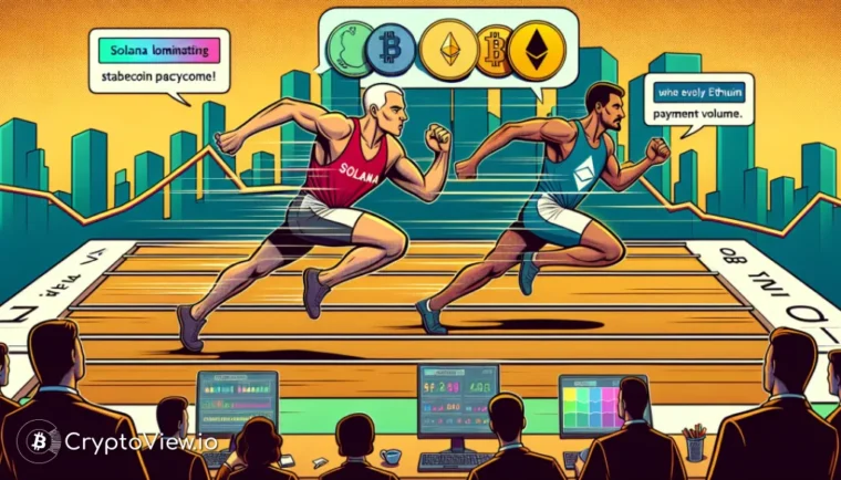 Solana sta superando Ethereum nelle transazioni di stablecoin?