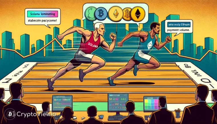 Er Solana foran Ethereum i stabile mynttransaksjoner?