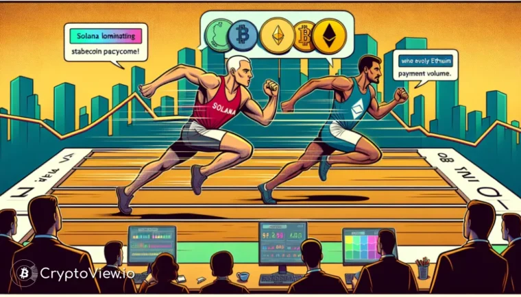 Czy Solana Przewyższa Ethereum w Transakcjach Stabilnych Kryptowalutach?