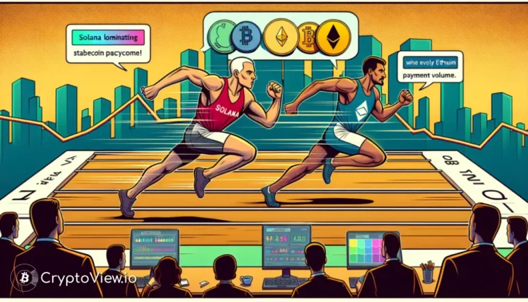 Solana이 안정적인 코인 거래에서 이더리움을 앞서나가고 있습니까?