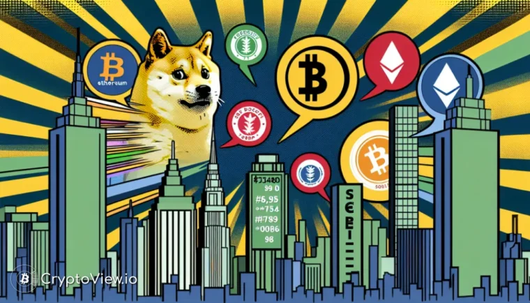 Welche Kryptowährung hat kürzlich die Handelscharts angeführt?