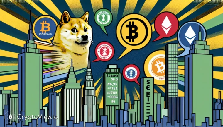 Quelle crypto-monnaie a récemment dominé les charts de trading?