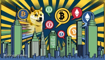 Która kryptowaluta niedawno zdominowała wykresy transakcyjne?