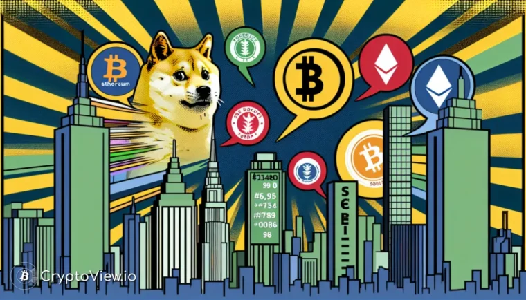 Qual Criptomoeda Recentemente Liderou os Gráficos de Negociação?