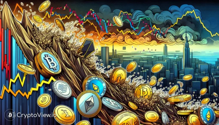 Por Que as Altcoins Caíram Bruscamente?