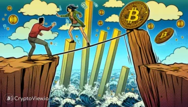 ¿Se Encuentra Bitcoin en Riesgo de una Pronunciada Caída?