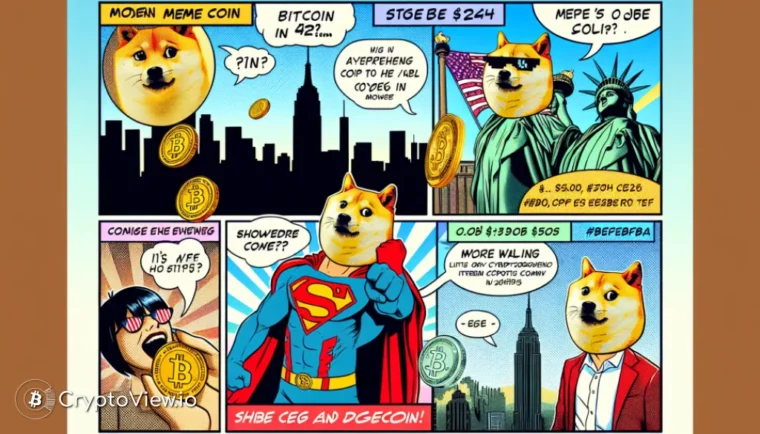 Werden Meme-Coins bis 2024 25 Milliarden US-Dollar erreichen?