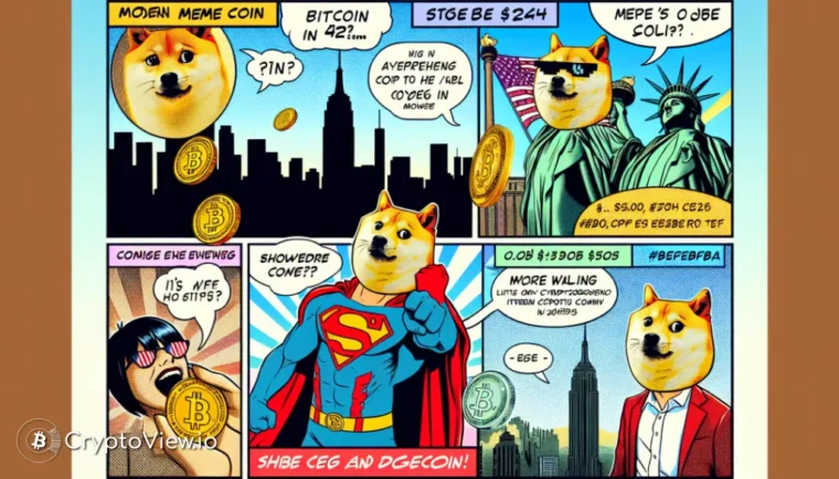 ¿Alcanzarán las Monedas Meme los $25 Mil Millones para el 2024?