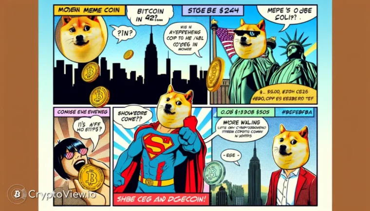 2024년까지 미메 코인이 250억 달러에 달할까요?