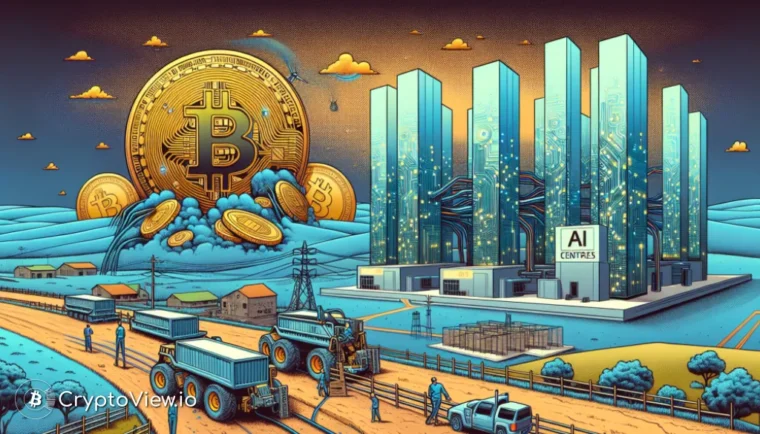 O Surge da IA Está Impactando os Mineradores de Bitcoin?