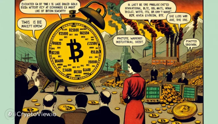 Bitcoin Deviendra-t-il Plus Rare Que l'Or ?