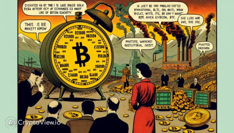Bitcoin Diventerà Più Raro Dell'Oro?