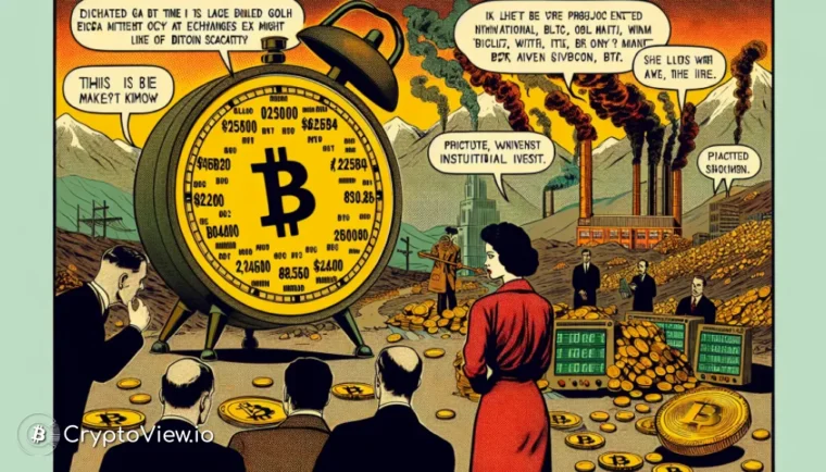 Bitcoinは金よりも希少になるのか？