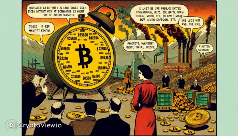 O Bitcoin se Tornará Mais Escasso que o Ouro?