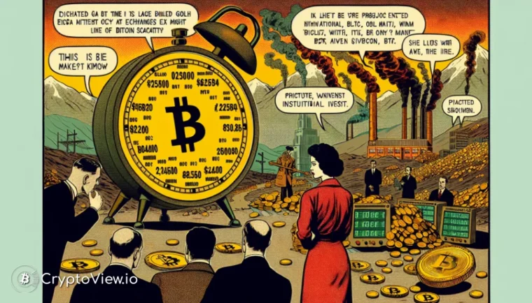 Будет ли биткойн дефицитнее золота?