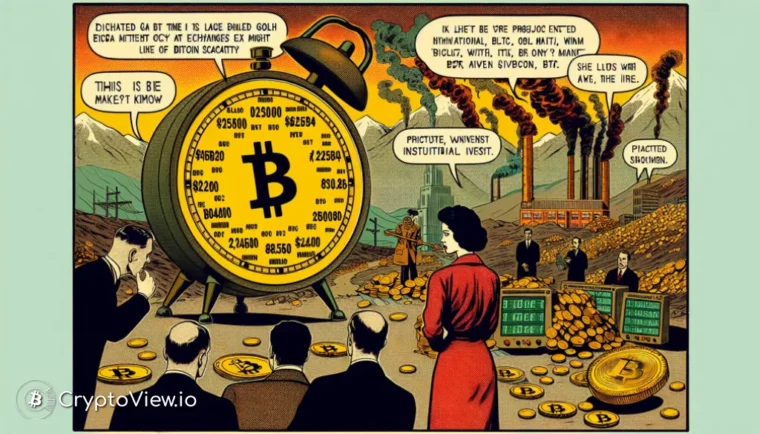 비트코인이 금보다 더 희귀해질까요?