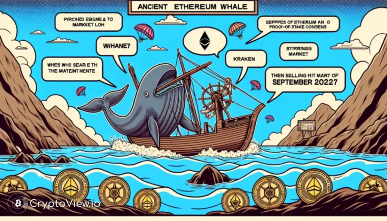 هل تؤثر بيع حوت Ethereum على السوق؟