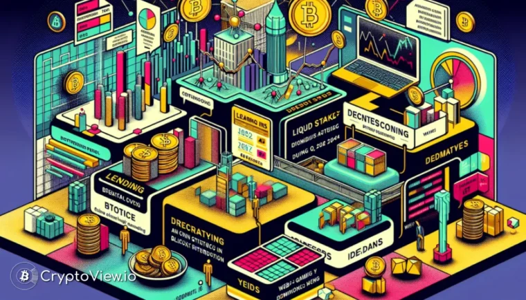 Le DeFi mène-t-il la poussée du Q1 de la blockchain?