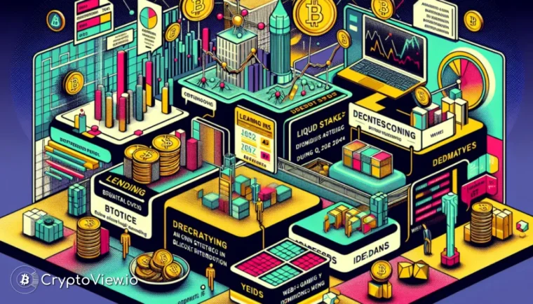 DeFiがブロックチェーンのQ1サージをリードしていますか？