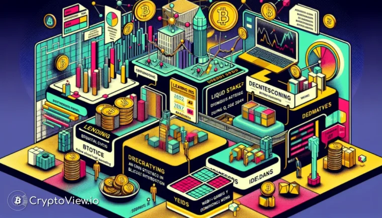 Czy DeFi prowadzi wzrost blockchaina w pierwszym kwartale?