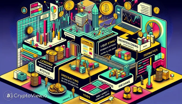 DeFi가 블록체인의 Q1 급증을 주도하고 있습니까?