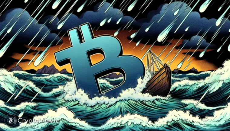 هل هبوط سعر البيتكوين إلى 55 ألف دولار قادم؟