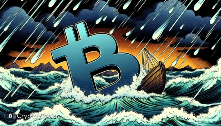 Une chute imminente du prix du Bitcoin à 55 000 $ ?