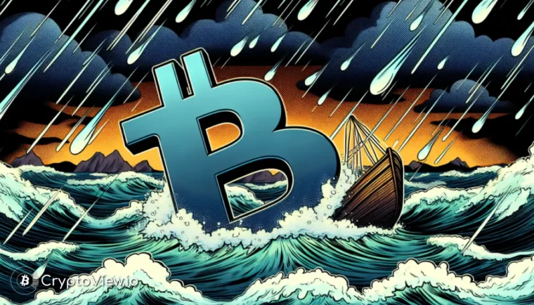 Är en 55 000 dollar Bitcoin-prissänkning förestående?